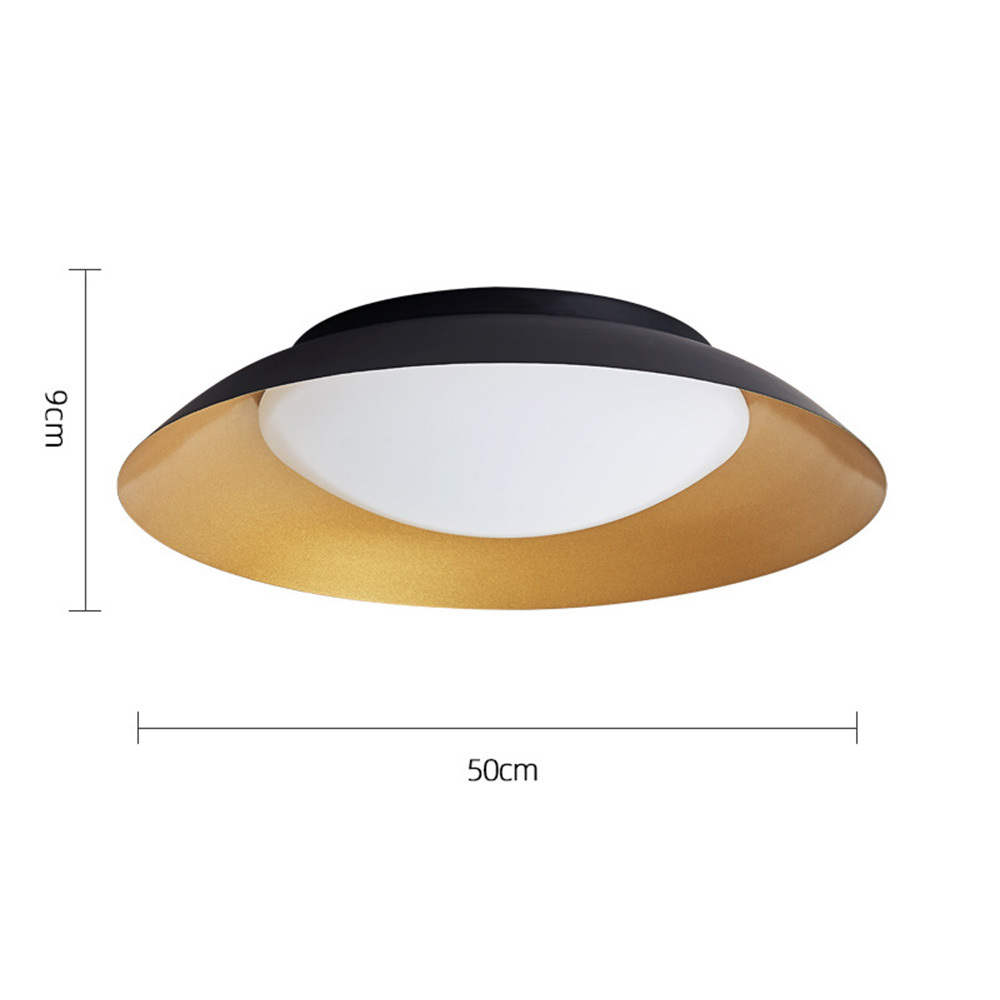 [Copy]Circles Semi Flush Modern Bedoom LED Ceiling Light