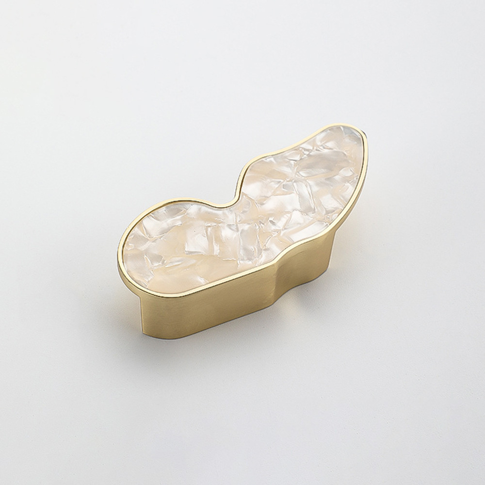 Nordic Shell Resin Butterfly Drawer Pull