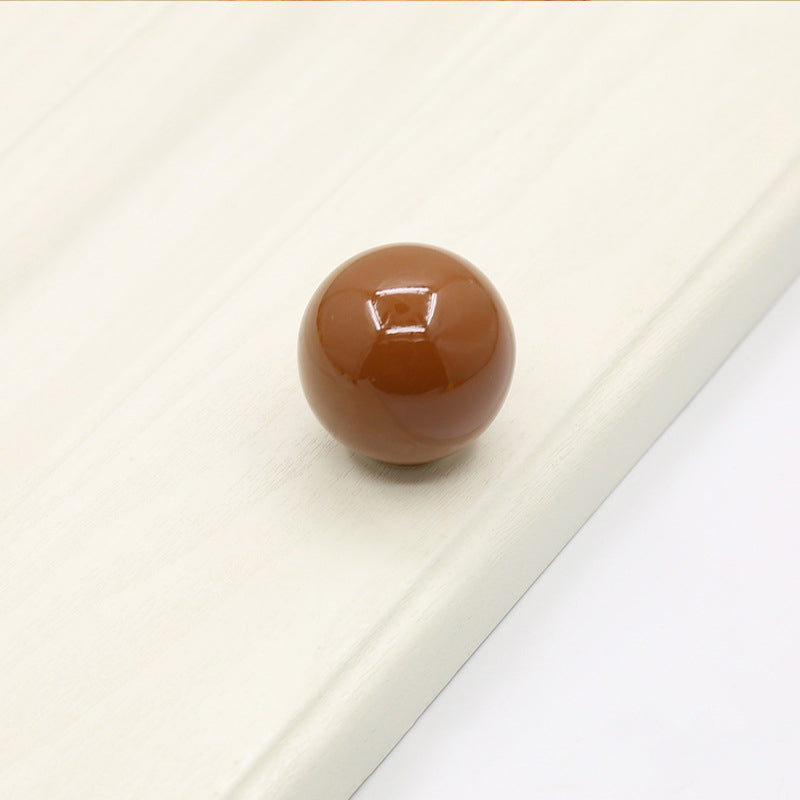 Colorful Ceramic Ball Round Cabinet Knobs