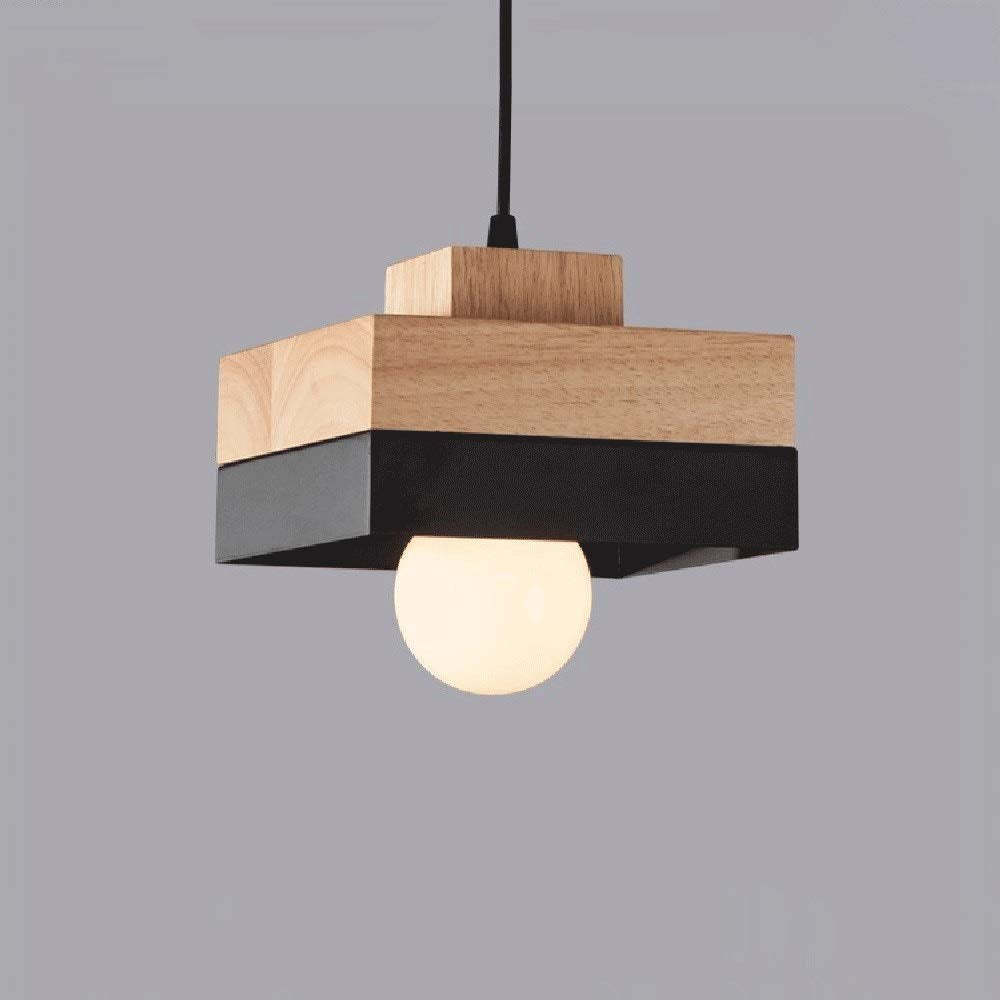 Medieval Solid Wood Pendant Hanging Light -Homdiy