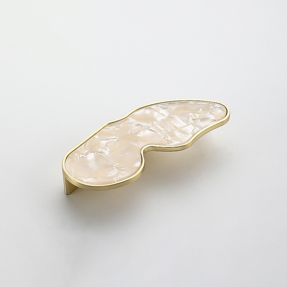 Nordic Shell Resin Butterfly Drawer Pull