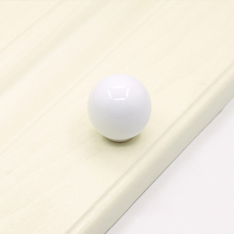 Colorful Ceramic Ball Round Cabinet Knobs