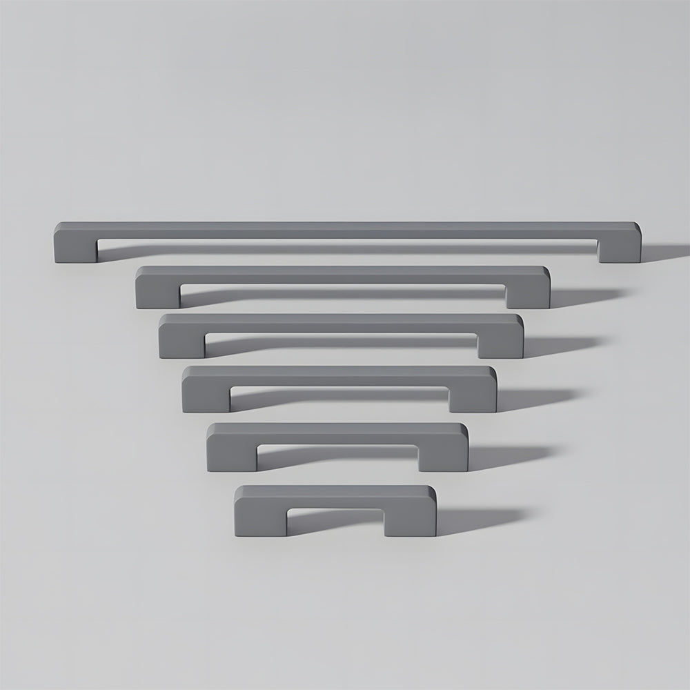 Simple Multi-Color Kitchen Cabinet Handles