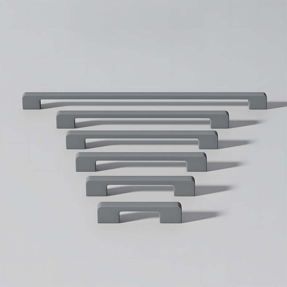 Simple Multi-Color Kitchen Cabinet Handles