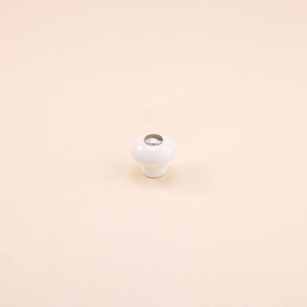 European Ceramic Zinc Alloy Bathroom Drawer Pulls