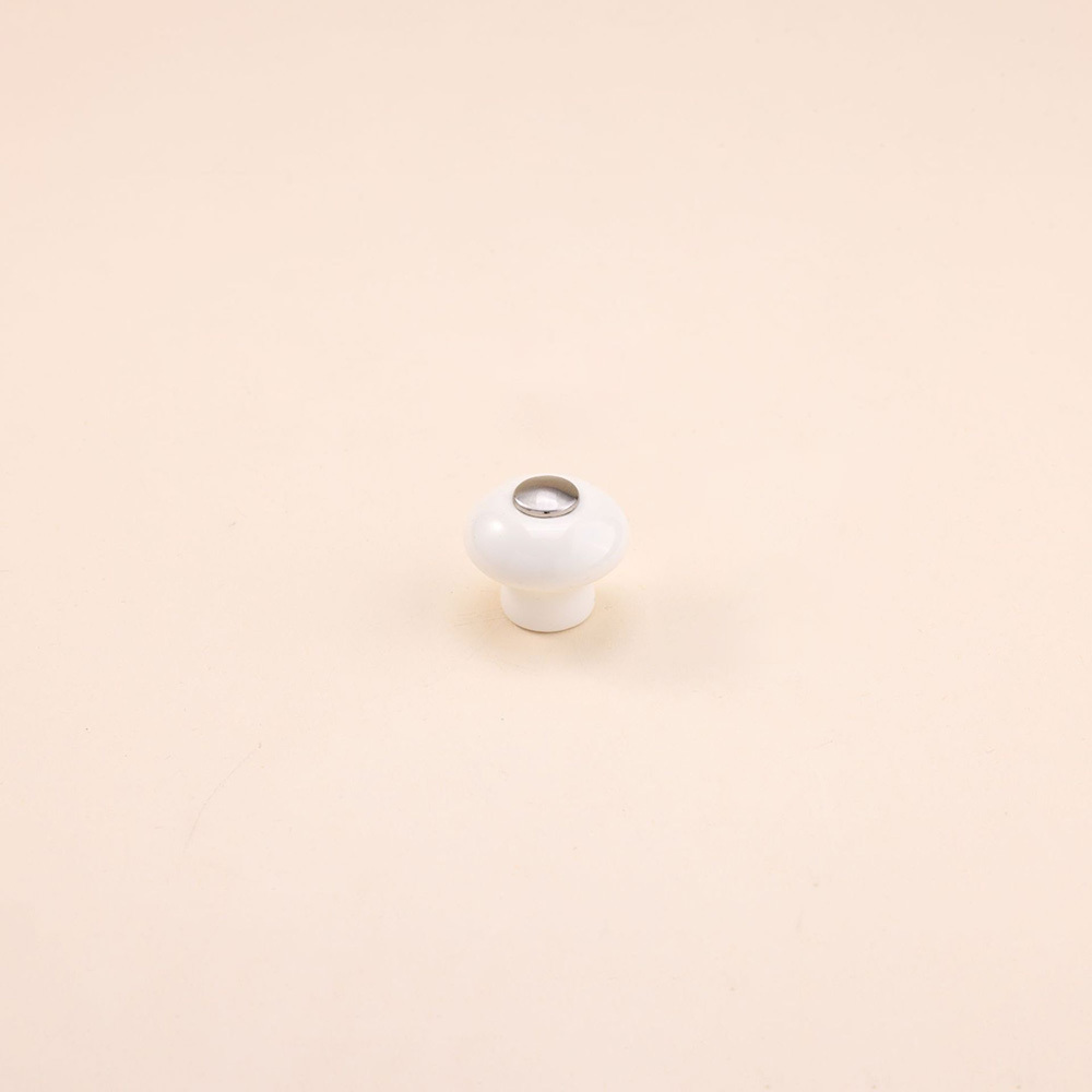 European Ceramic Zinc Alloy Bathroom Drawer Pulls