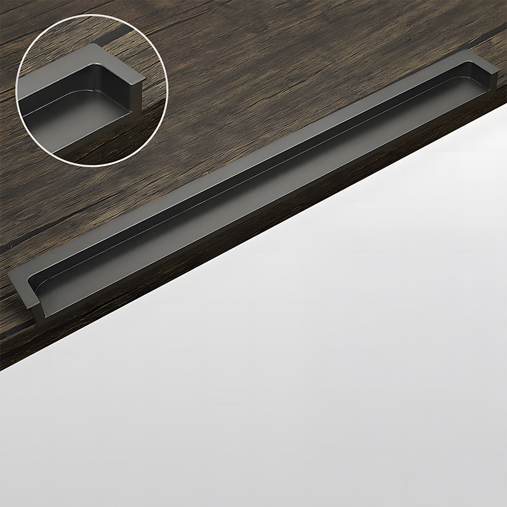 Modern Slotting Sliding Concealed Cabinet Handles