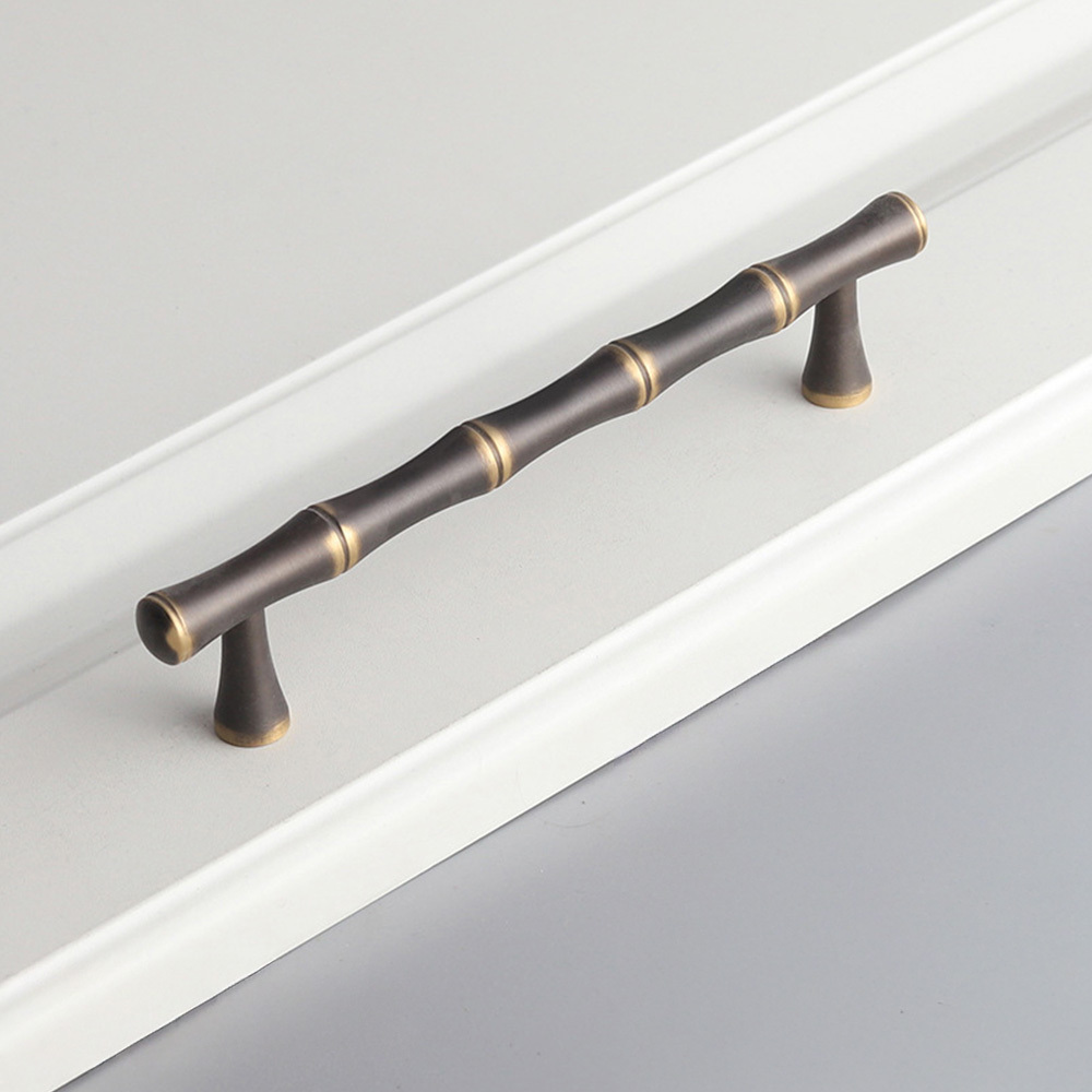 Vintage Antique Brass Ring Pull Cabinet Handles And Knobs