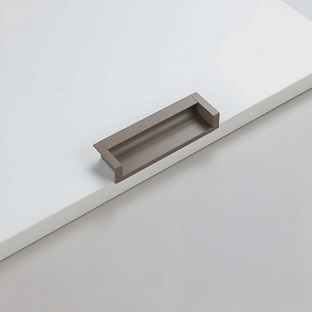 Contemporary Aluminum Alloy Finger Edge Pulls