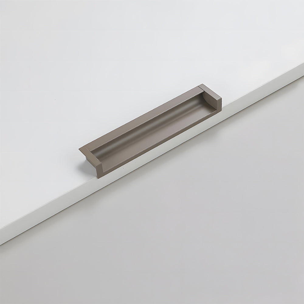Contemporary Aluminum Alloy Finger Edge Pulls
