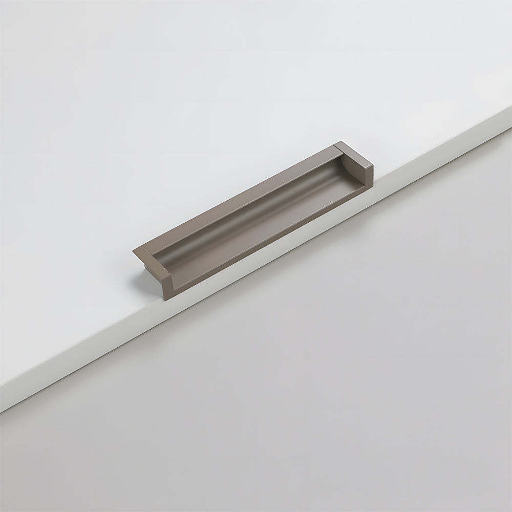 Contemporary Aluminum Alloy Finger Edge Pulls