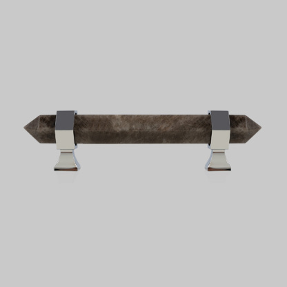 Nordic Natural Crystal Hexagonal Stone Drawer Pull