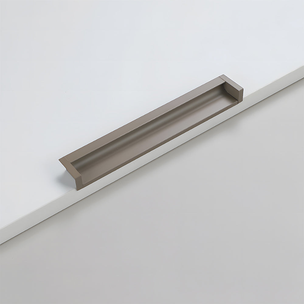 Contemporary Aluminum Alloy Finger Edge Pulls