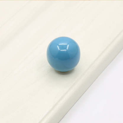 Colorful Ceramic Ball Round Cabinet Knobs