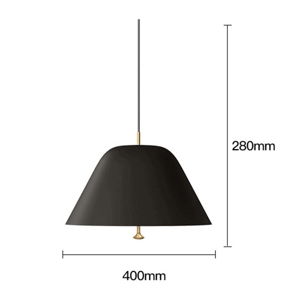 Nordic Metal Cone Pendant Light -Homdiy