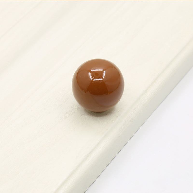Colorful Ceramic Ball Round Cabinet Knobs