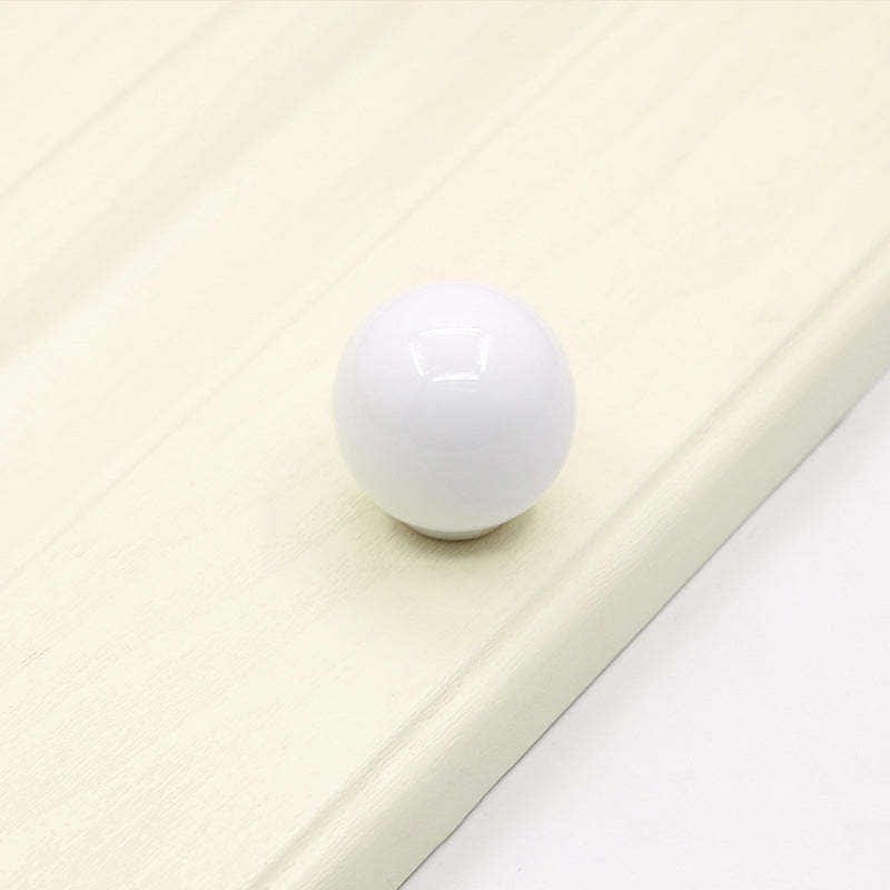 Colorful Ceramic Ball Round Cabinet Knobs