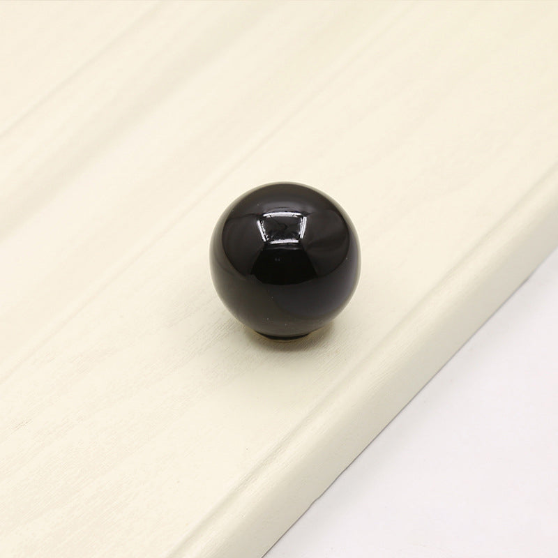 Colorful Ceramic Ball Round Cabinet Knobs