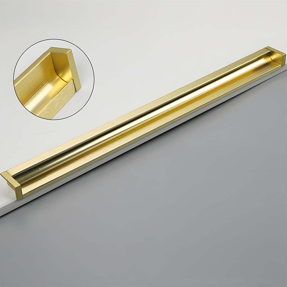 Contemporary Aluminum Alloy Finger Edge Pulls