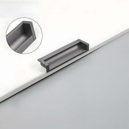 Contemporary Aluminum Alloy Finger Edge Pulls