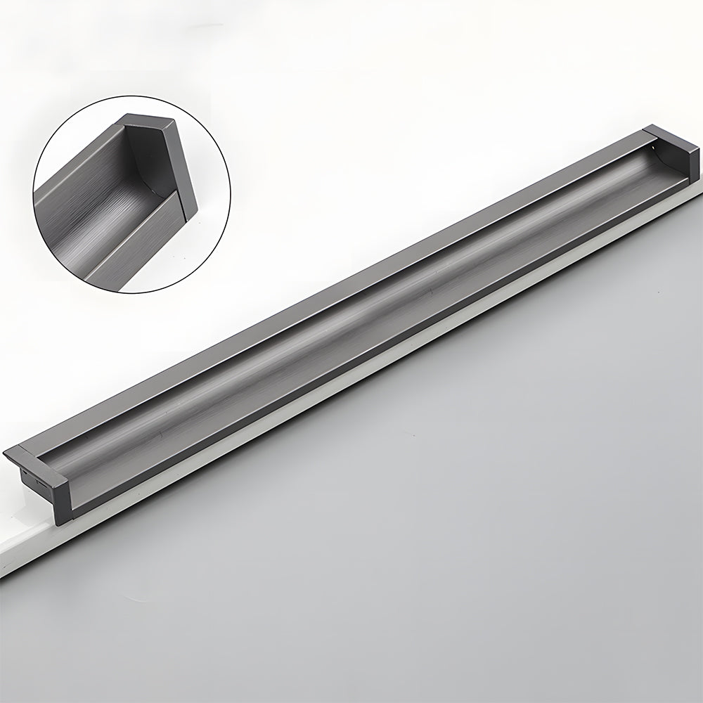 Contemporary Aluminum Alloy Finger Edge Pulls