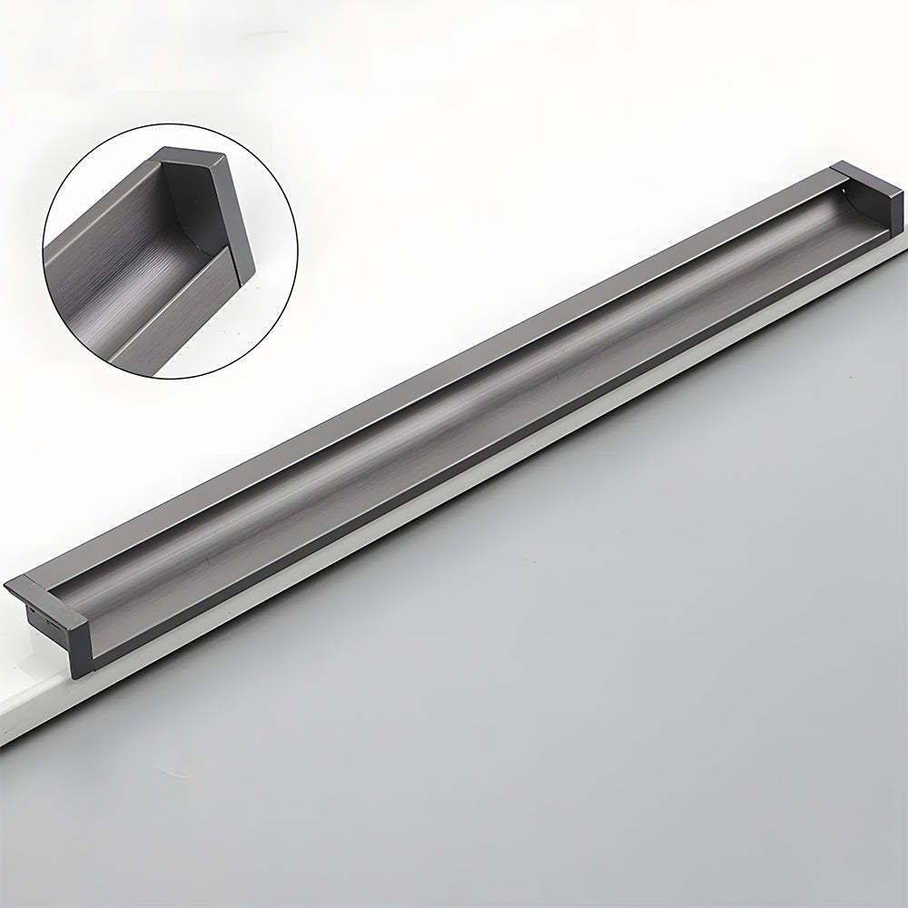 Contemporary Aluminum Alloy Finger Edge Pulls