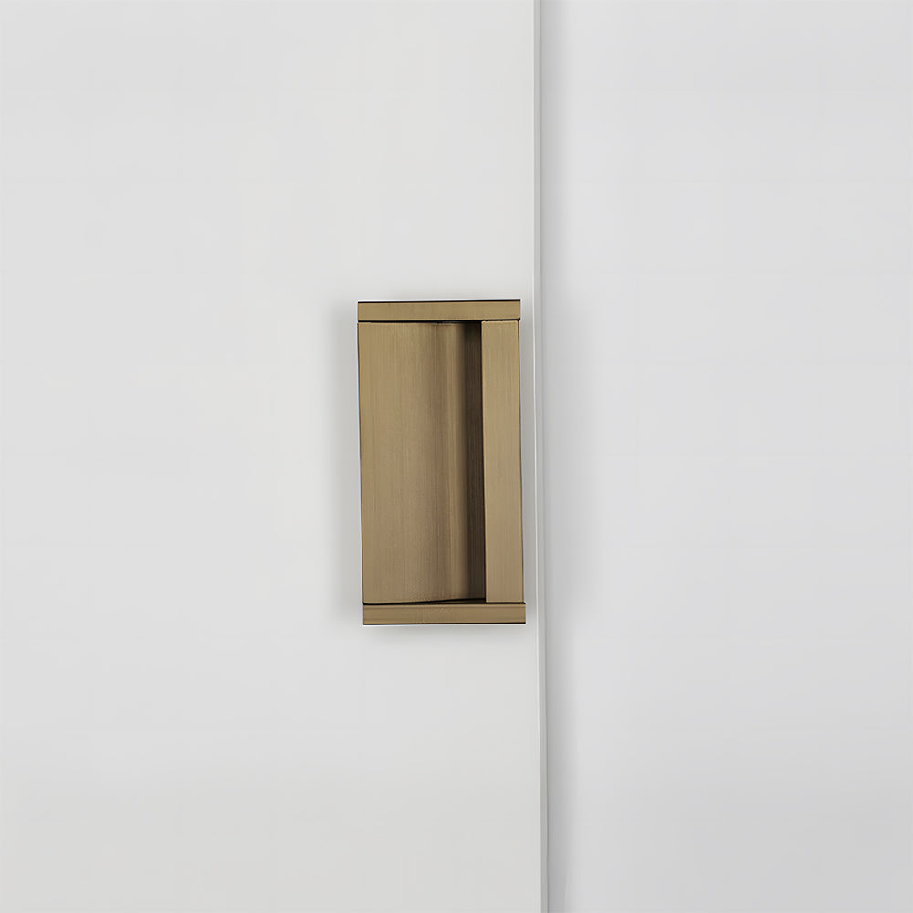 Modern Extended Solid Invisible Concealed Cabinet Pull Handle