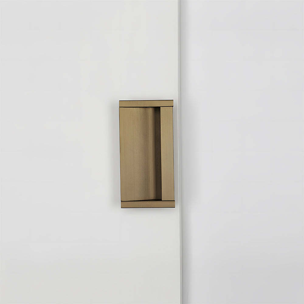 Modern Extended Solid Invisible Concealed Cabinet Pull Handle