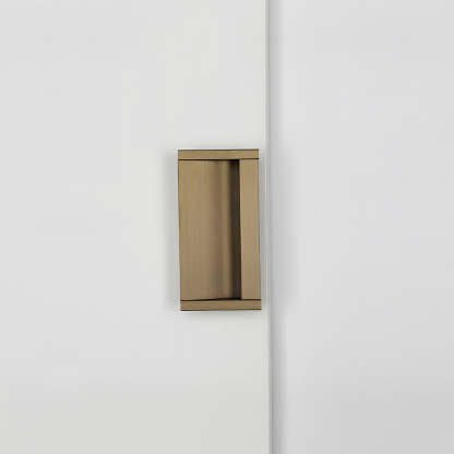 Modern Extended Solid Invisible Concealed Cabinet Pull Handle