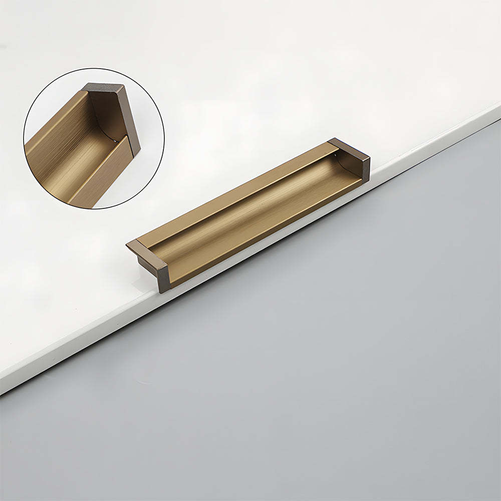 Contemporary Aluminum Alloy Finger Edge Pulls