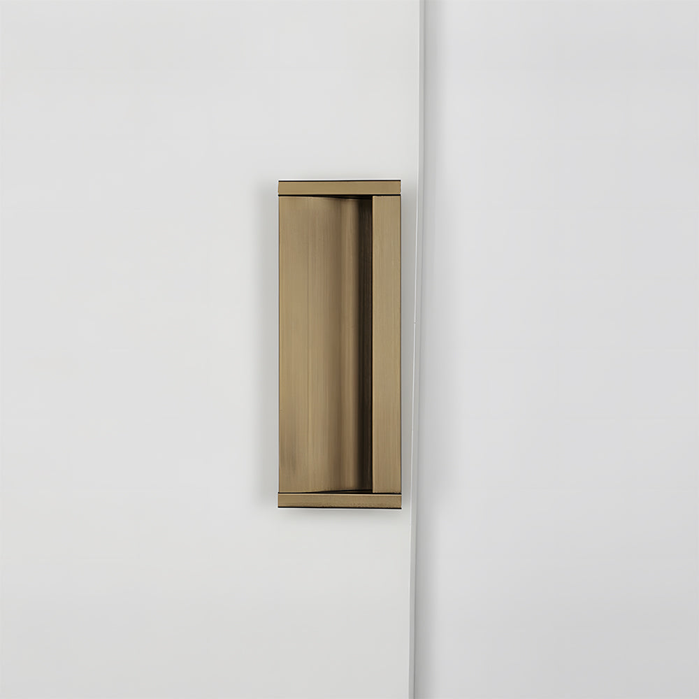Modern Extended Solid Invisible Concealed Cabinet Pull Handle