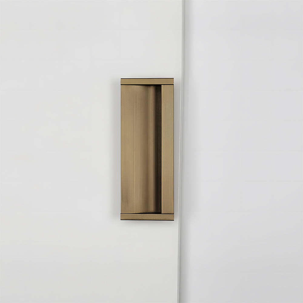 Modern Extended Solid Invisible Concealed Cabinet Pull Handle