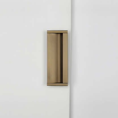 Modern Extended Solid Invisible Concealed Cabinet Pull Handle