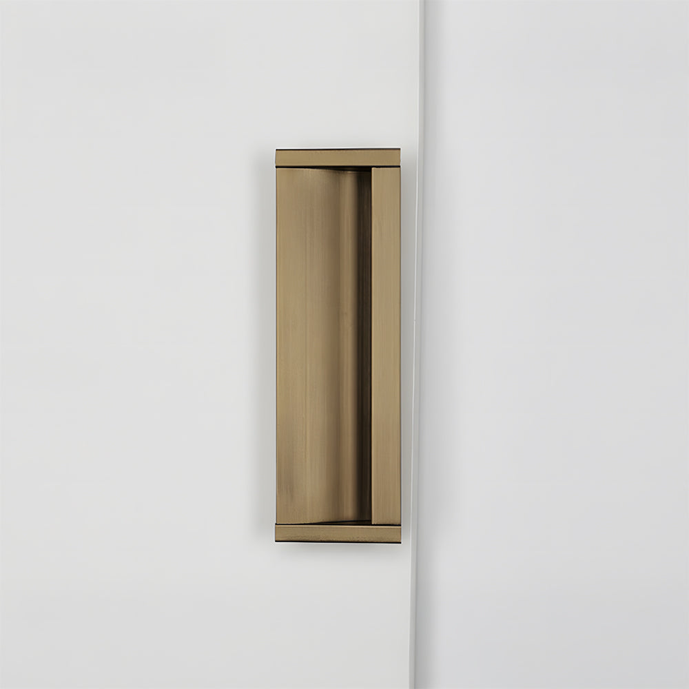 Modern Extended Solid Invisible Concealed Cabinet Pull Handle