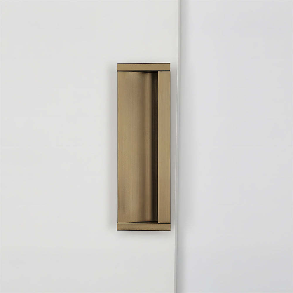 Modern Extended Solid Invisible Concealed Cabinet Pull Handle