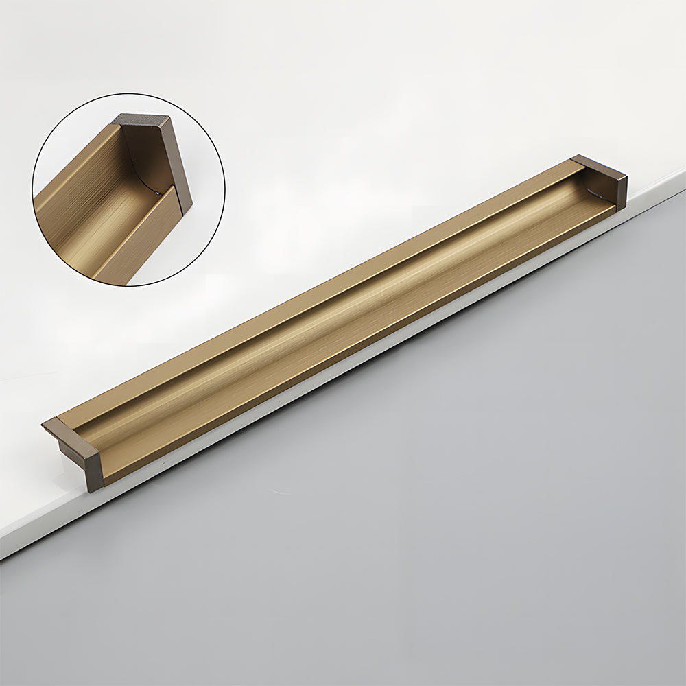 Contemporary Aluminum Alloy Finger Edge Pulls