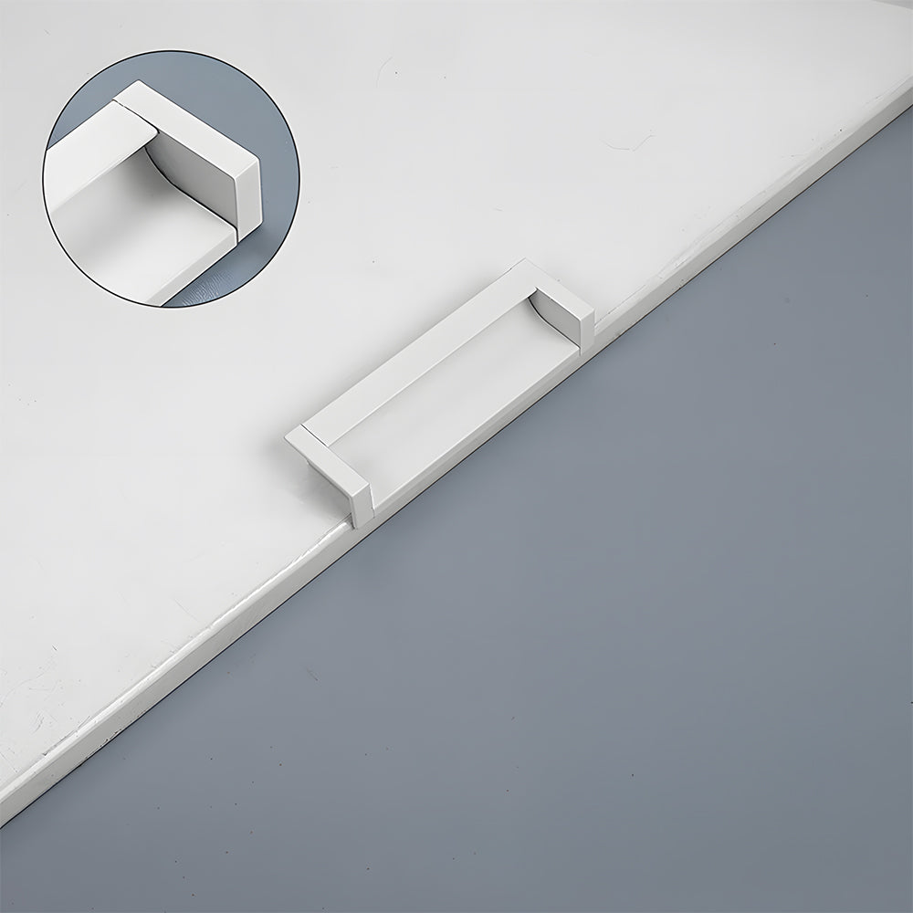 Contemporary Aluminum Alloy Finger Edge Pulls