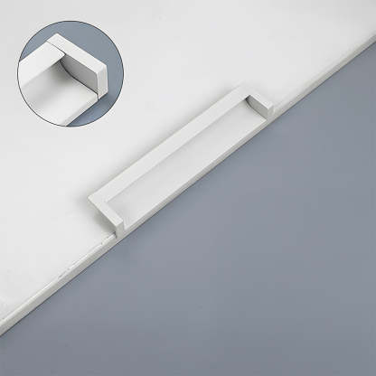 Contemporary Aluminum Alloy Finger Edge Pulls