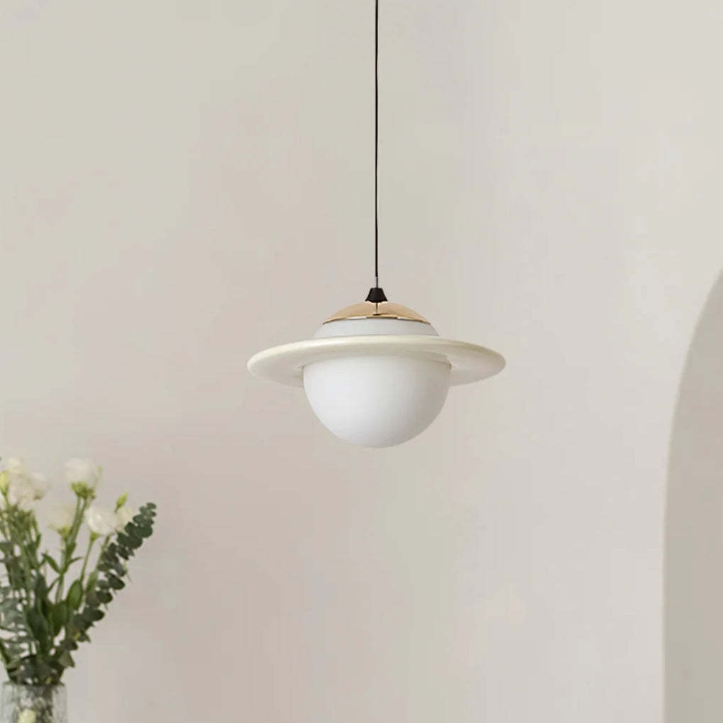 Colorful Small Planet Glass Pendant Light -Homdiy