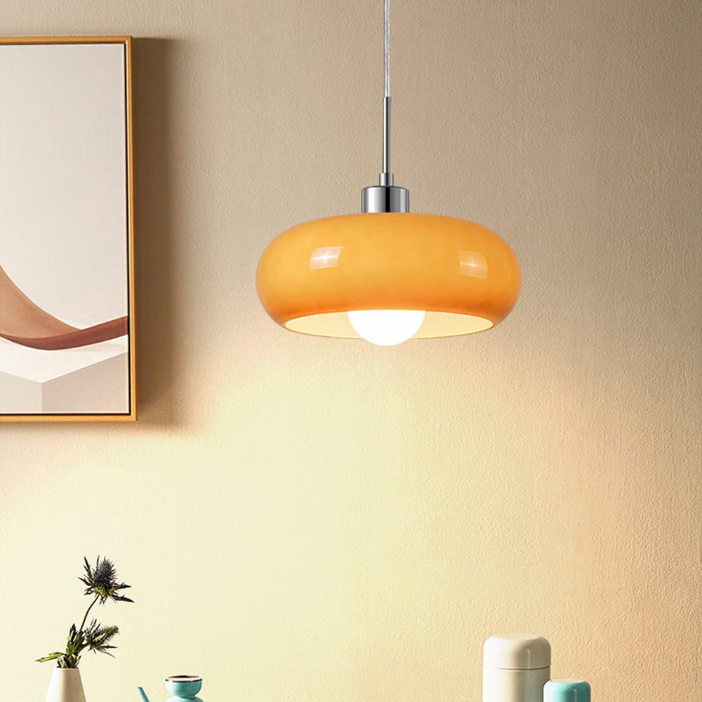 Scandinavian Minimalist Bauhaus Glass Pendant Light