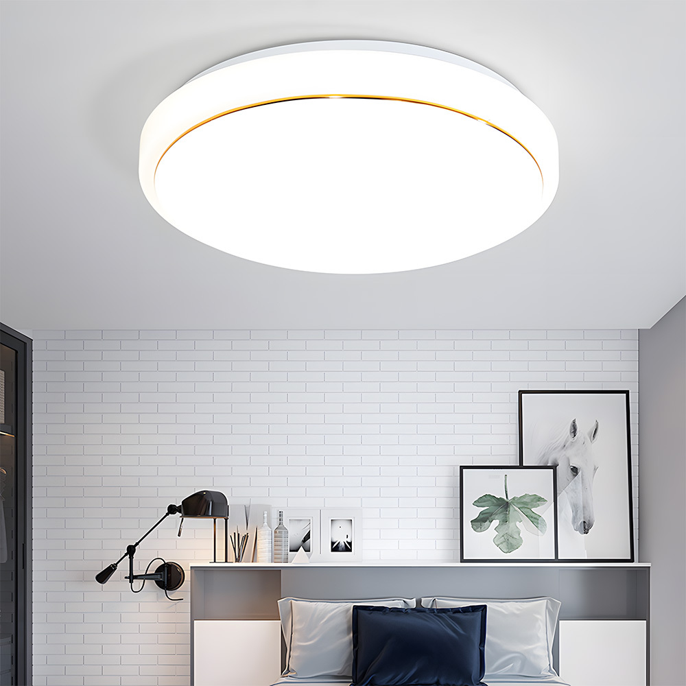 Simple White Acrylic LED Ceiling Light