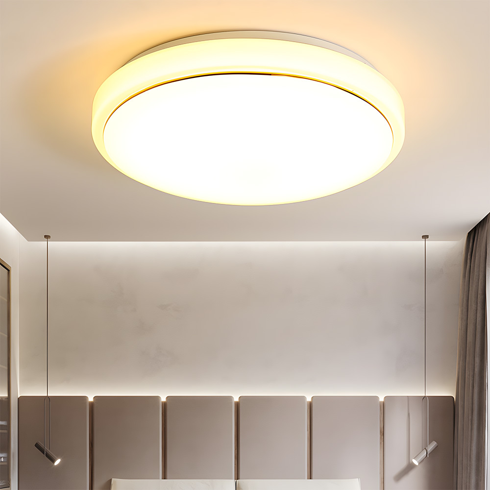 Simple White Acrylic LED Ceiling Light
