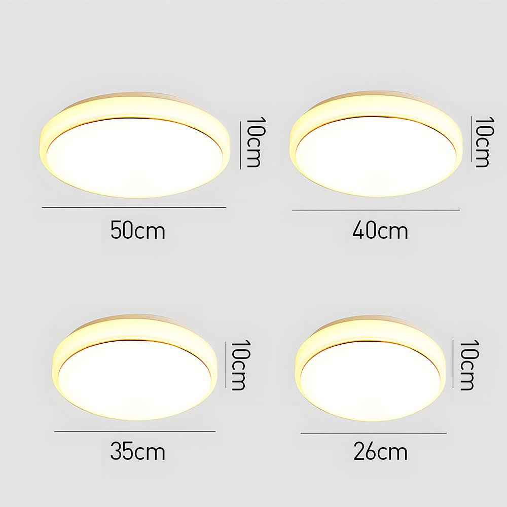 Simple White Acrylic LED Ceiling Light