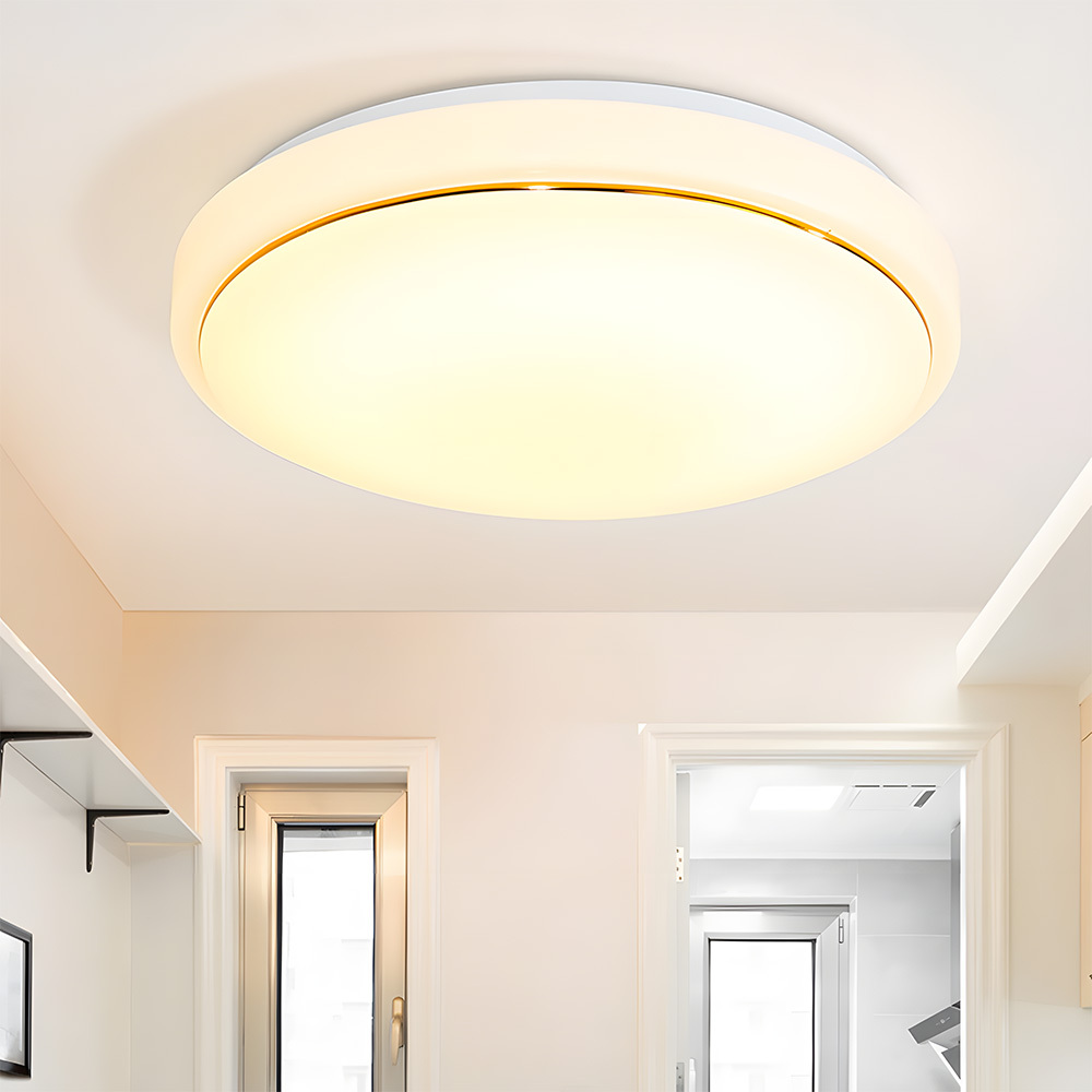 Simple White Acrylic LED Ceiling Light