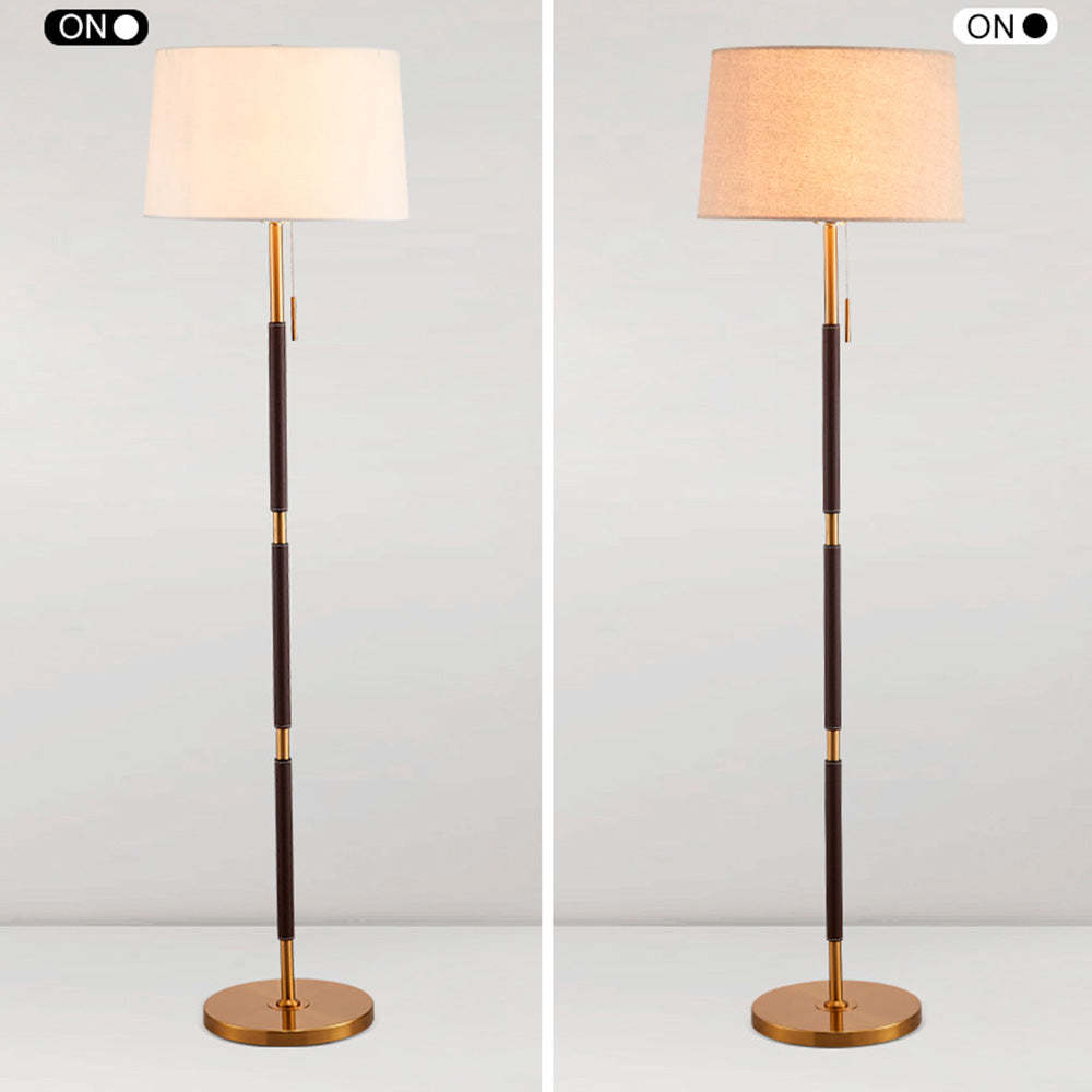 Nordic Simple Leather Floor Lamp -Homdiy
