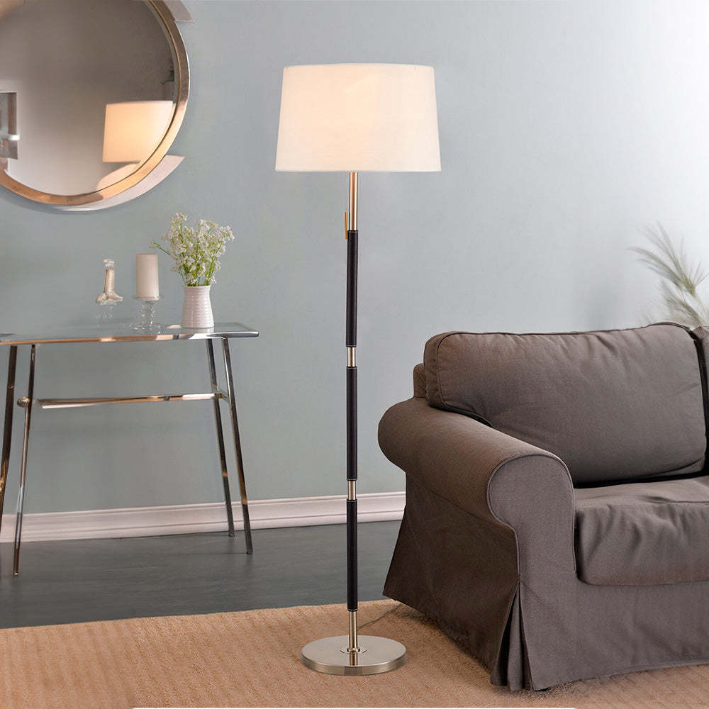 Nordic Simple Leather Floor Lamp -Homdiy