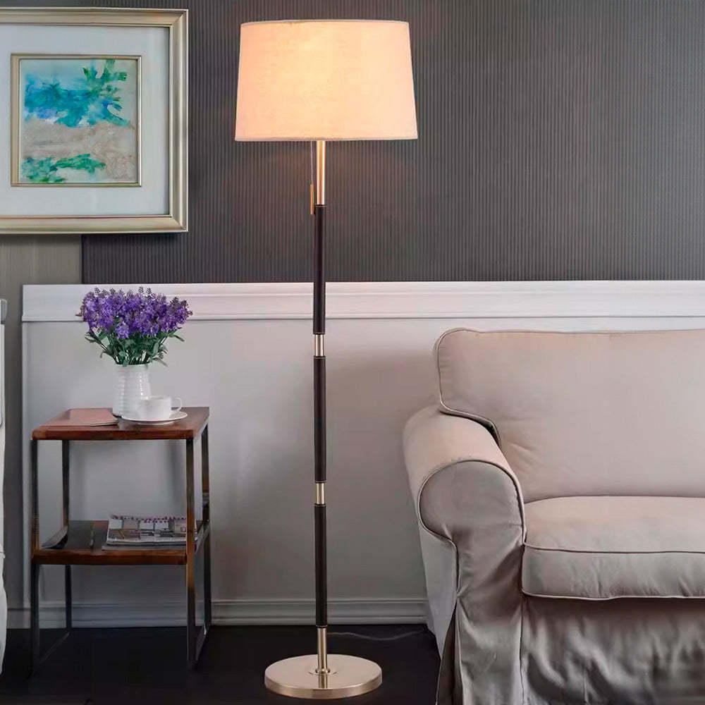 Nordic Simple Leather Floor Lamp -Homdiy