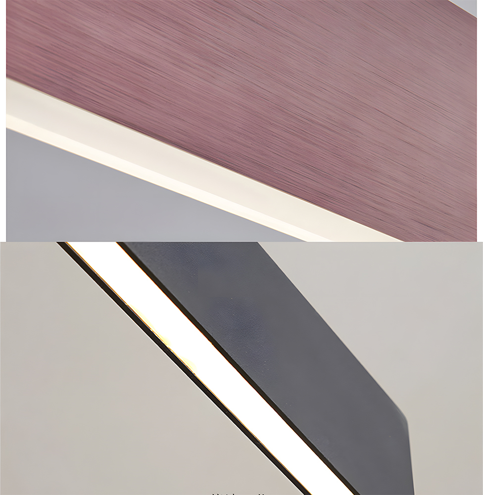 Sleek Modern Linear LED Hanging Light For Kitchen Island