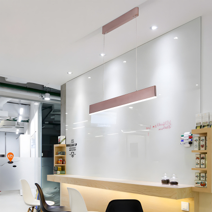 Sleek Modern Linear LED Hanging Light For Kitchen Island