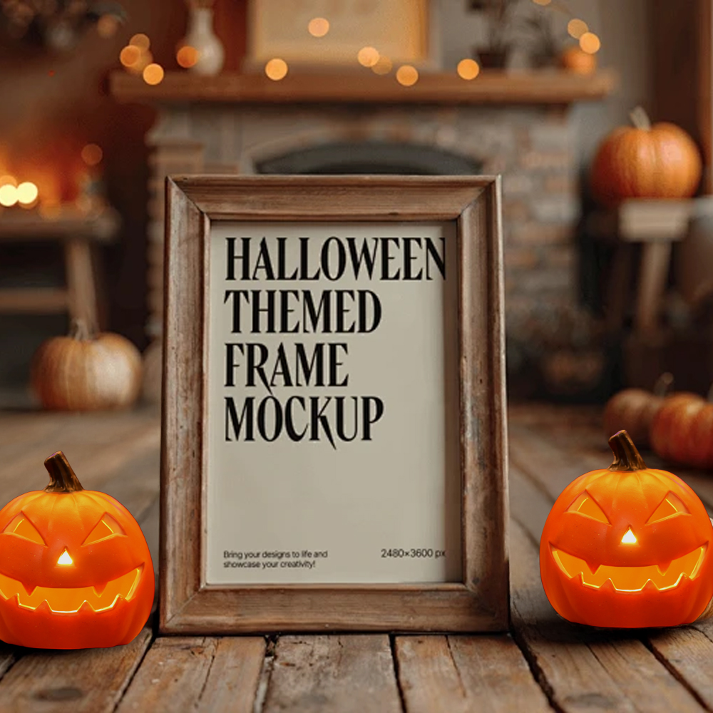 Spooky Giant Glowing Pumpkin Light Halloween Decoration for Yards